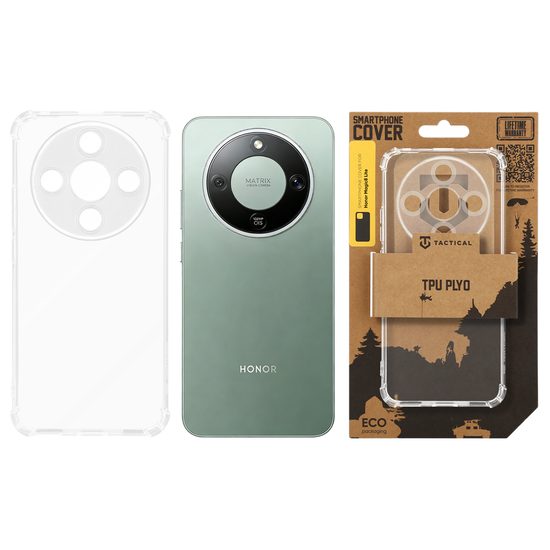 Etui Tactical TPU Plyo, Honor Magic8 Lite, przezroczyste
