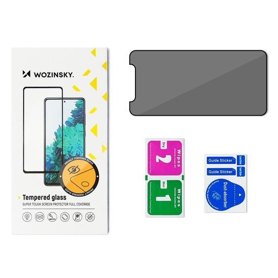 Wozinsky Privacy 5D Tvrdené sklo, iPhone 15 Pro