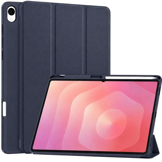 Samsung Galaxy Tab S12 Plus ümbris – Techsuit Flex Trifold klappümbris – sinine