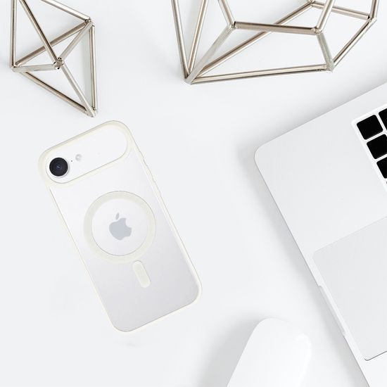 Θήκη Acrylic Color Magsafe, iPhone Air, λευκή
