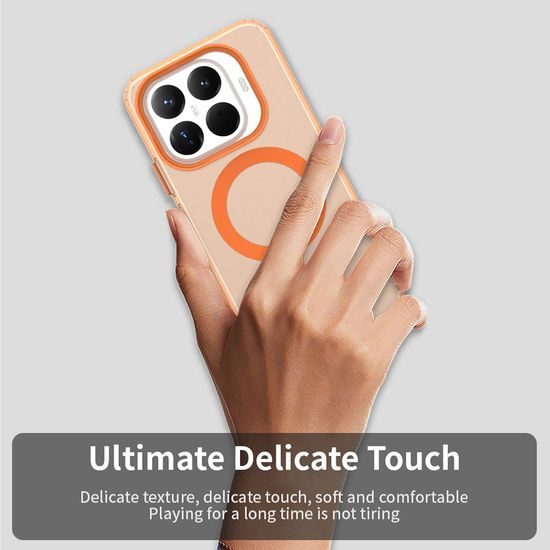 Techsuit CandyCase MagSafe, Xiaomi 17T, pomarańczowy