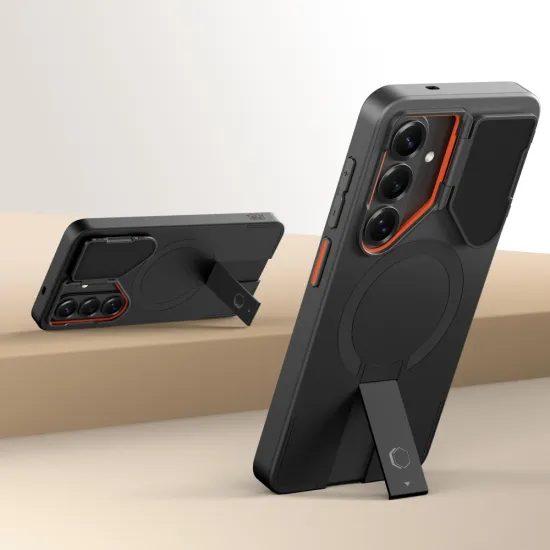 Tech-Protect Kevlar Aura MagSafe калъф, Samsung Galaxy S26, черен