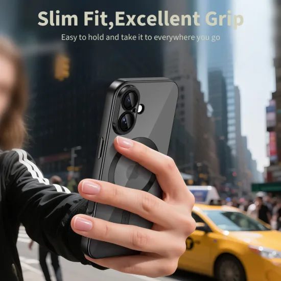 Tech-Protect MagFlex MagSafe iPhone 17, γυαλιστερό μαύρο