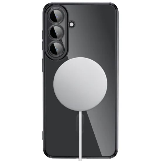 Samsung Galaxy S26 FE vāciņš – Tech-Protect MagFlex MagSafe – spīdīgi melns