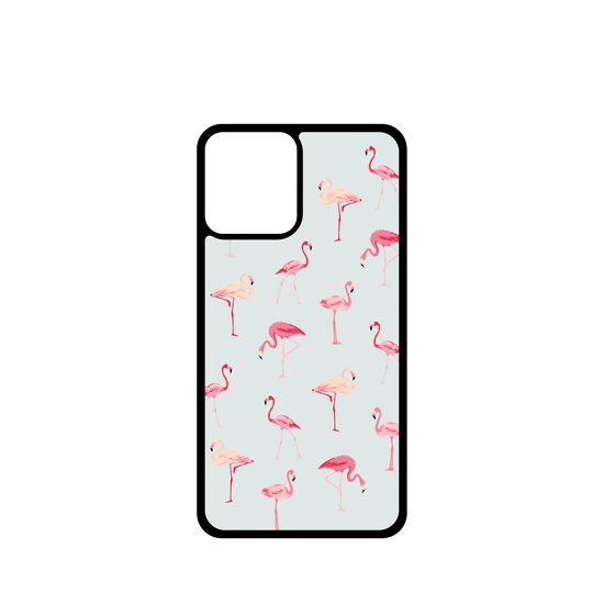 Momanio etui, iPhone 12 Mini, flamingi
