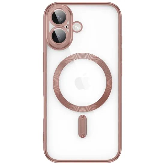 Tech-Protect MagFlex MagSafe Case für iPhone 17 - Magnetische Schutzhülle mit Kameraschutze - Roségold