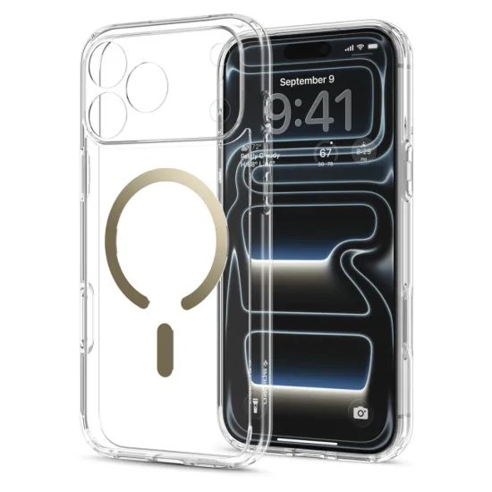 Spigen Ultra Hybrid Mag s MagSafe, iPhone 17 Pro Max / 18 Pro Max, zlatý