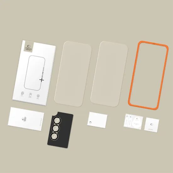 Tech-Protect Easy Set+, 2 tvrzené skla + sklo na čočku, Samsung Galaxy A37 5G