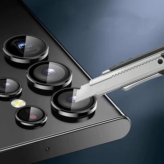 Hofi Camring Pro+, sklíčko pro čočku fotoaparátu, Samsung Galaxy S23 FE, černé