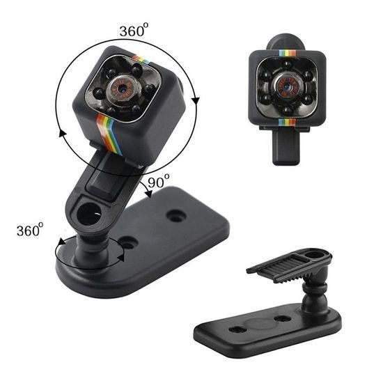 Μίνι Webcam FULL HD B4-SQ11 1080P, Μαύρη