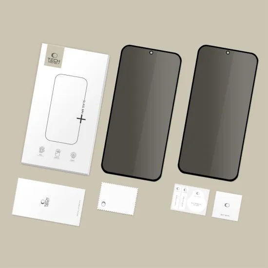 Tech-Protect edzett üveg Privacy, Samsung Galaxy A27 5G, 2 darab