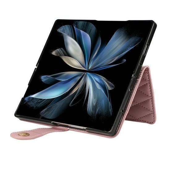 Etui Glamour, Samsung Galaxy Z Fold 8 Ultra, różowe