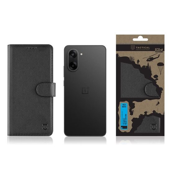 Θήκη Tactical Field Notes, Oneplus Nord CE 5 5G, μαύρη