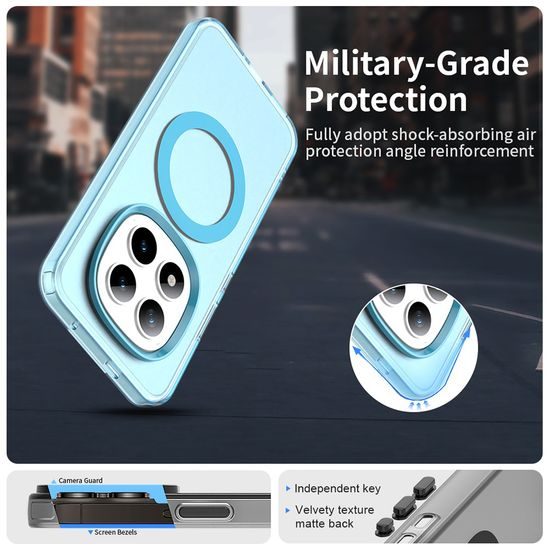 Techsuit CandyCase MagSafe, Xiaomi Redmi Note 15 Pro Plus 5G / Poco M8 Pro 5G, modrý