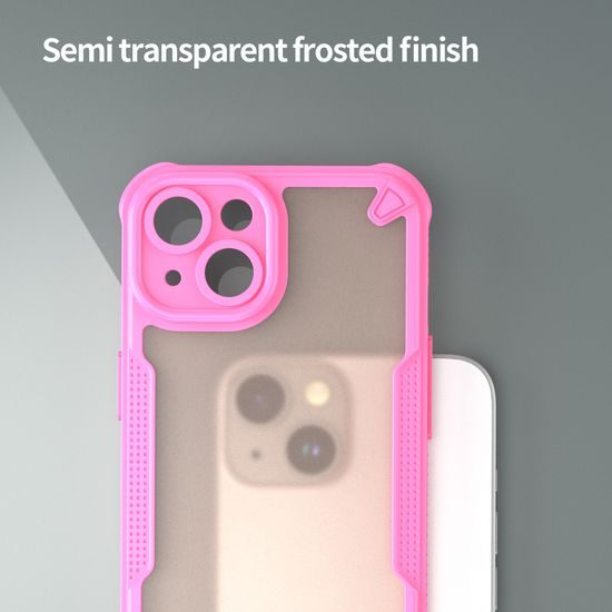 ArmorShield Hybrid Case, iPhone 14, ροζ