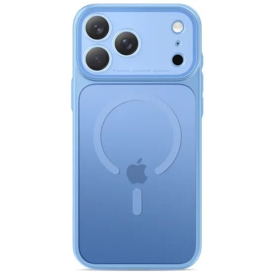 iPhone 17 Pro Max / 18 Pro Max vāciņš – Tech-Protect MagPrime MagSafe CC – zils