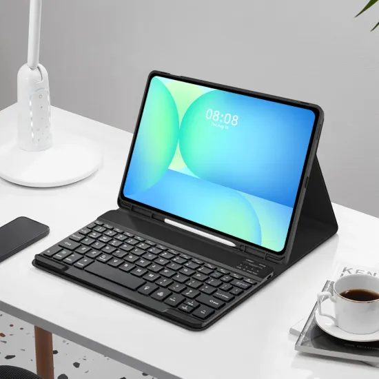 Etui Tech-Protect SC Pen + tipkovnica, Samsung Galaxy Tab S10 FE Plus 13.1 (X620 / X626B), črno