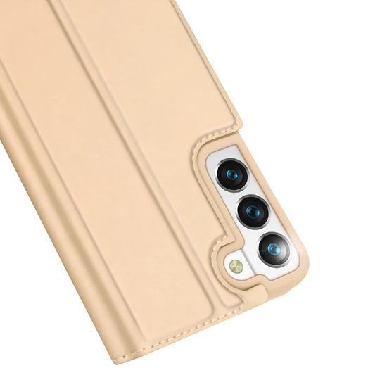 Dux Ducis Skin Pro, Klapphülle, Samsung Galaxy S22 Plus, goldfarben