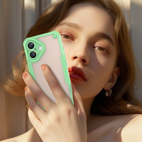 ArmorShield Hybrid Case, iPhone 16, πράσινο