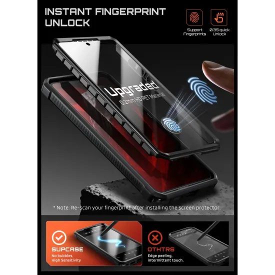 Supcase Unicorn Beetle Pro Mag MagSafe, Samsung Galaxy S26 Ultra, μαύρο