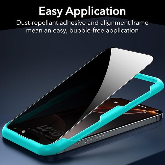 ESR Privacy Σκληρυμένο Γυαλί, iPhone 17 Pro, 3 τεμάχια