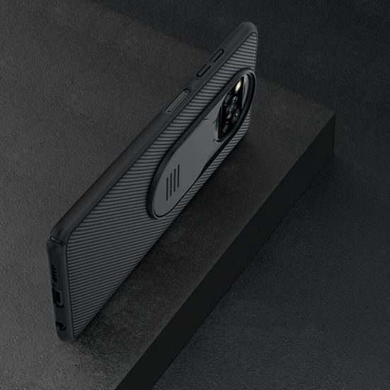 Nillkin Camshield, Xiaomi Poco X3 Pro / X3 NFC, crni