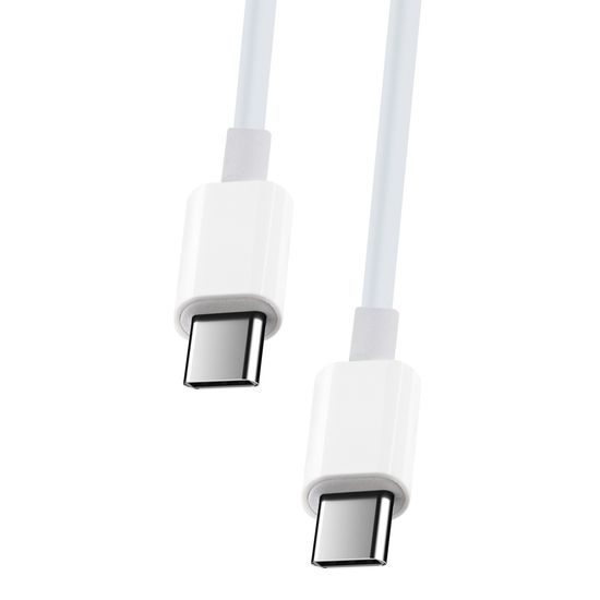Maxlife kábel MXUC-05 USB-C - USB-C 2,0 m 100W, biely