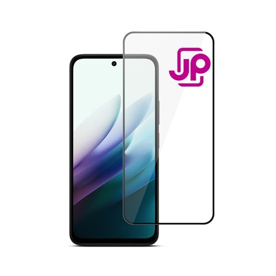 JP 5D Σκληρυμένο Γυαλί, Xiaomi Redmi 15, μαύρο