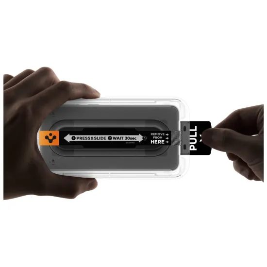 Spigen Glas.TR EZ Fit Pro z aplikatorjem, 2 kosa, Zaščitno kaljeno steklo, Samsung Galaxy A57 5G