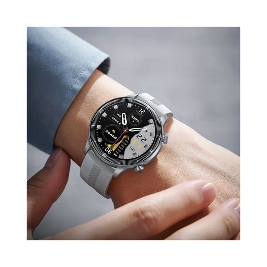 Hoco Y31 Έξυπνο ρολόι με λειτουργία κλήσης, 1,46" TFT IP67, ασημί