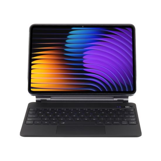 JP Magnetic Keyboard θήκη tablet με οθόνη, Xiaomi Pad 7 / 7 Pro, μαύρη