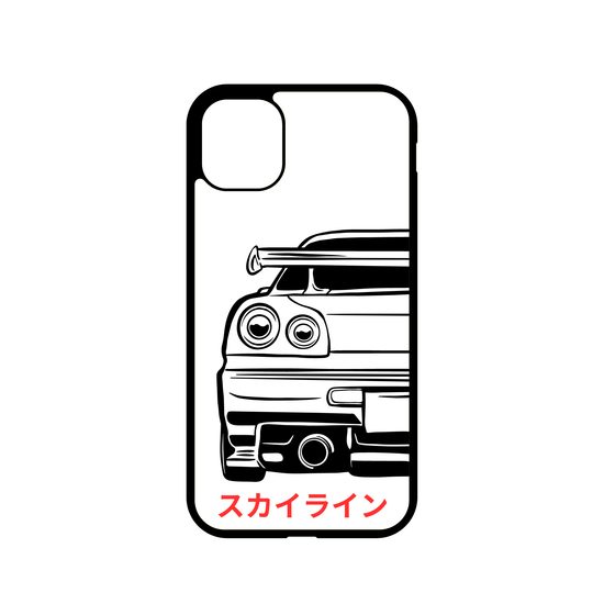 Momanio Case für iPhone 12 Pro - Schutzhülle mit Japanisches Auto Design