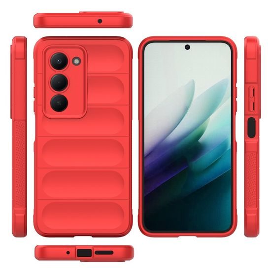 Θήκη Wency Magic Shield, Xiaomi Redmi 15, κόκκινη