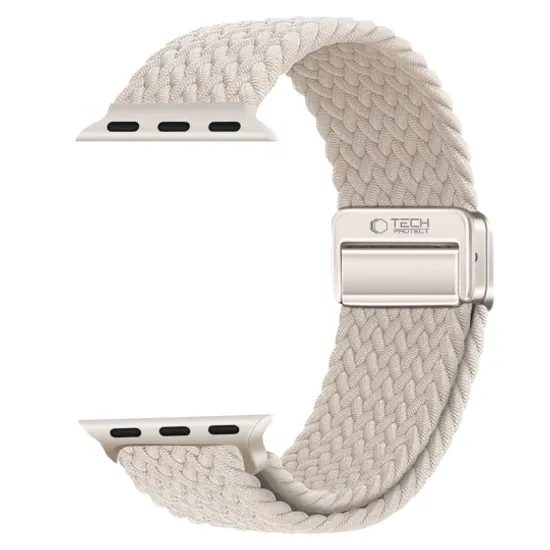 Tech-Protect NylonMag Apple Watch 8 / 9 / 10 / 11 / SE Ultra (44 / 45 / 46 / 49 mm), béžový