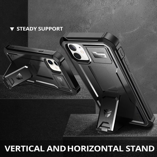 Dexnor 360 Kickstand Θήκη iPhone 11, Μαύρη