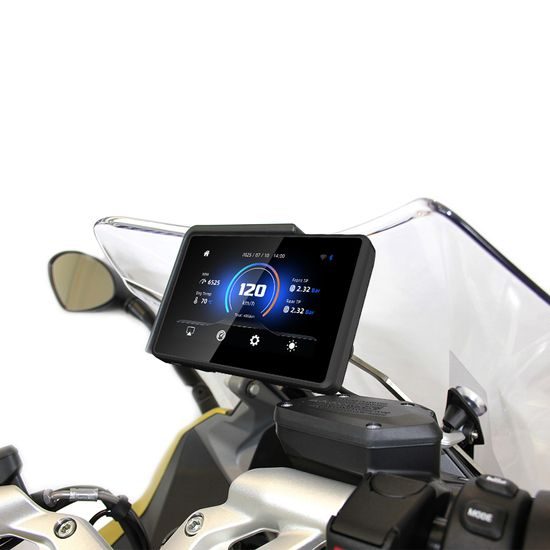 5" Bezdrôtový displej pre motocykle BMW, Apple CarPlay / Android Auto