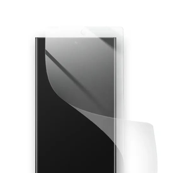 Forcell Flexible Nano Glass hibrid üveg, iPhone 14 Pro Max, átlátszó