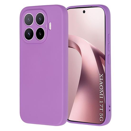 Techsuit SoftFlex maska, Xiaomi 17T, ljubičasta
