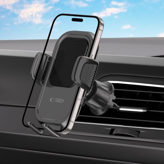 Tech-Protect V8 Suport Universal pentru Telefon la Ventilație / CD, Negru