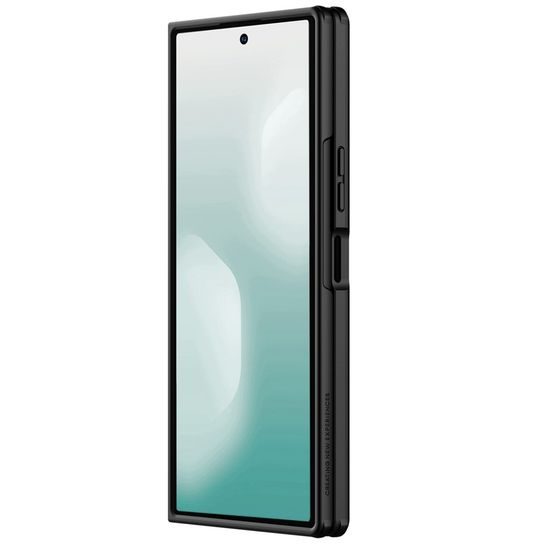 Samsung Galaxy Z Fold 8 Ultra vāciņš – Nillkin Flex Pure Fold Pen Slot ar stylus turētāju – melns