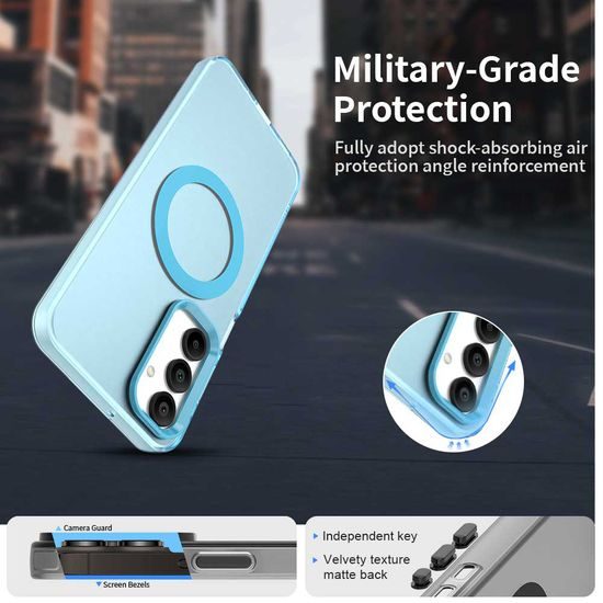 Techsuit CandyCase MagSafe, Samsung Galaxy A16 4G / 5G, μπλε