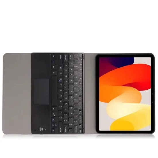 Etui s tipkovnico Bluetooth za Xiaomi Redmi Pad SE, črn