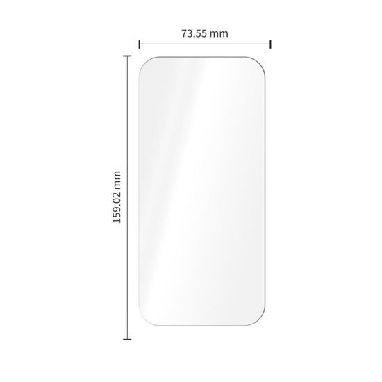 Tech-Protect OneTouch Set+ 2 Tvrzená skla, iPhone 17 Pro Max / 18 Pro Max