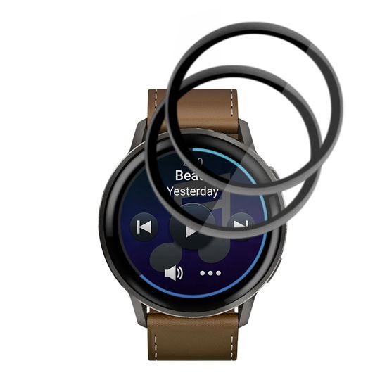 Techsuit Nano Flex, Garmin Venu 4 45mm, 2 pezzi, nero