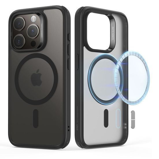 Zaštita ESR CH HaloLock MagSafe iPhone 15 Pro Max, frosted black