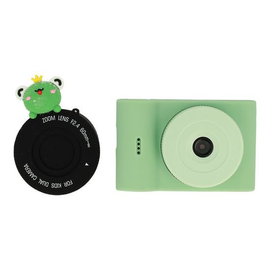 Dětský fotoaparát C5 48Mpx s dotykovým displejem, WiFi, žába