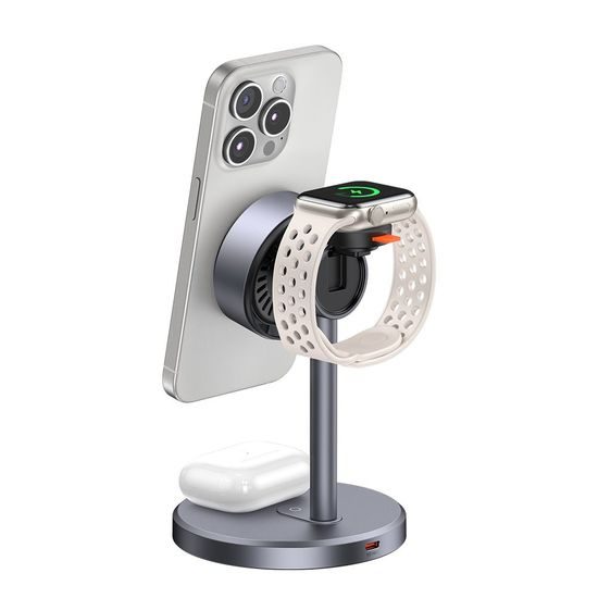 Mcdodo Ασύρματος Σταθμός Φόρτισης (CH-2462) για Apple, 22,5 W, Qi2, μαύρος