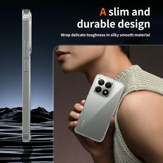 Husă transparentă, Xiaomi 15T, transparent