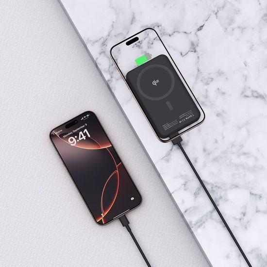 Tech-Protect PB24 LifeMag Qi2 Powerbank με MagSafe, 10000 mAh, μαύρο