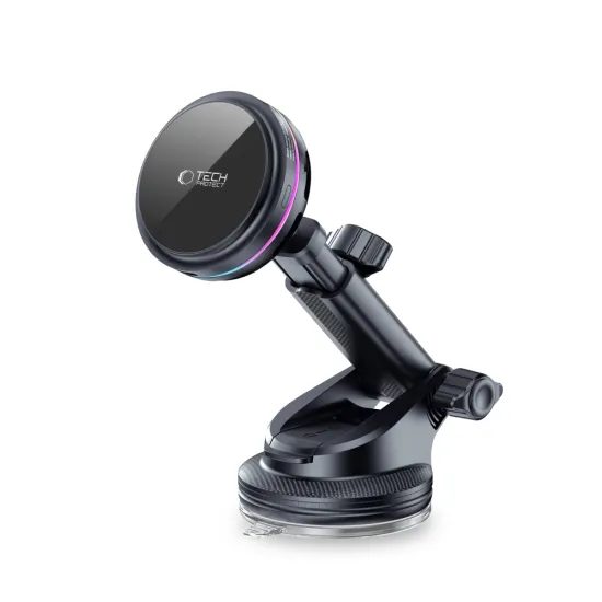 Tech-Protect V9 MagSafe βάση αυτοκινήτου με ασύρματη φόρτιση, 25W QI2.2, μαύρη